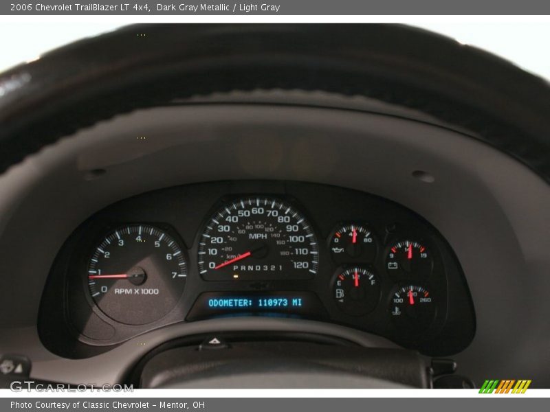 Dark Gray Metallic / Light Gray 2006 Chevrolet TrailBlazer LT 4x4