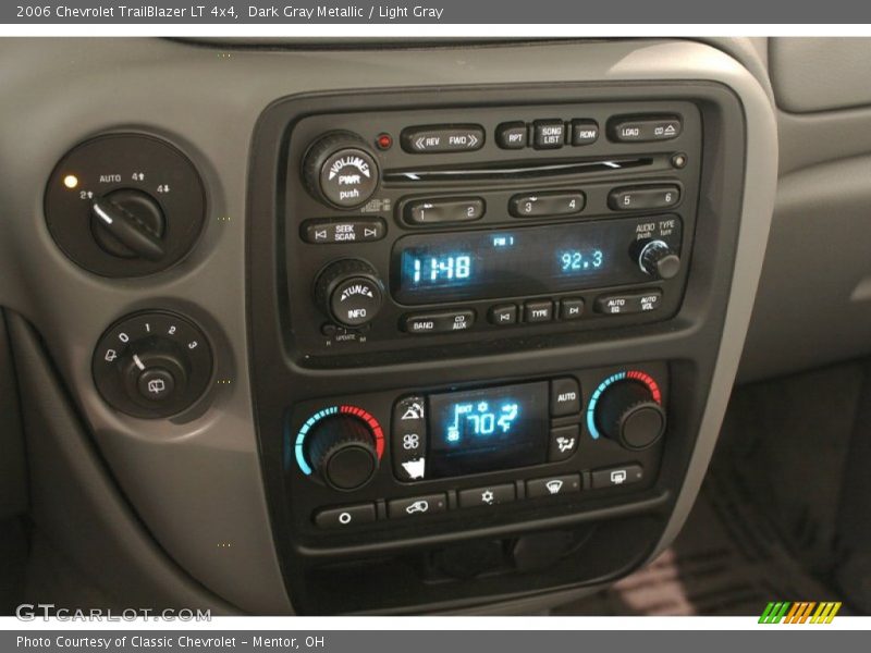 Dark Gray Metallic / Light Gray 2006 Chevrolet TrailBlazer LT 4x4