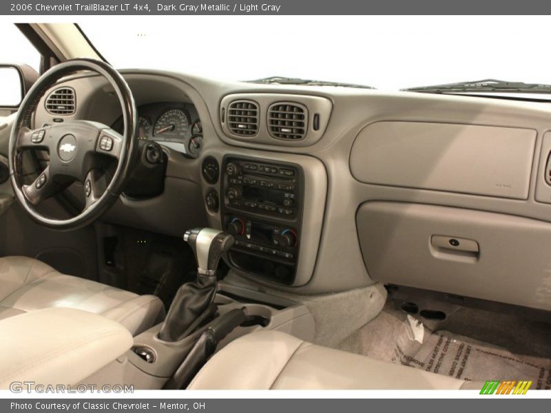 Dark Gray Metallic / Light Gray 2006 Chevrolet TrailBlazer LT 4x4