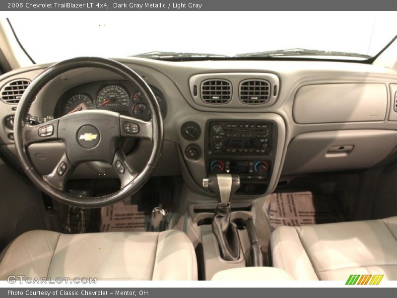 Dark Gray Metallic / Light Gray 2006 Chevrolet TrailBlazer LT 4x4