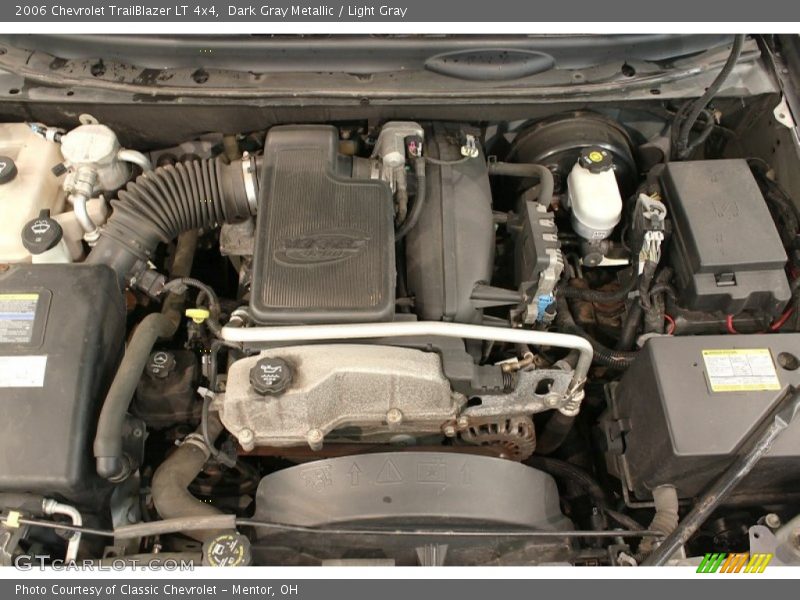 Dark Gray Metallic / Light Gray 2006 Chevrolet TrailBlazer LT 4x4