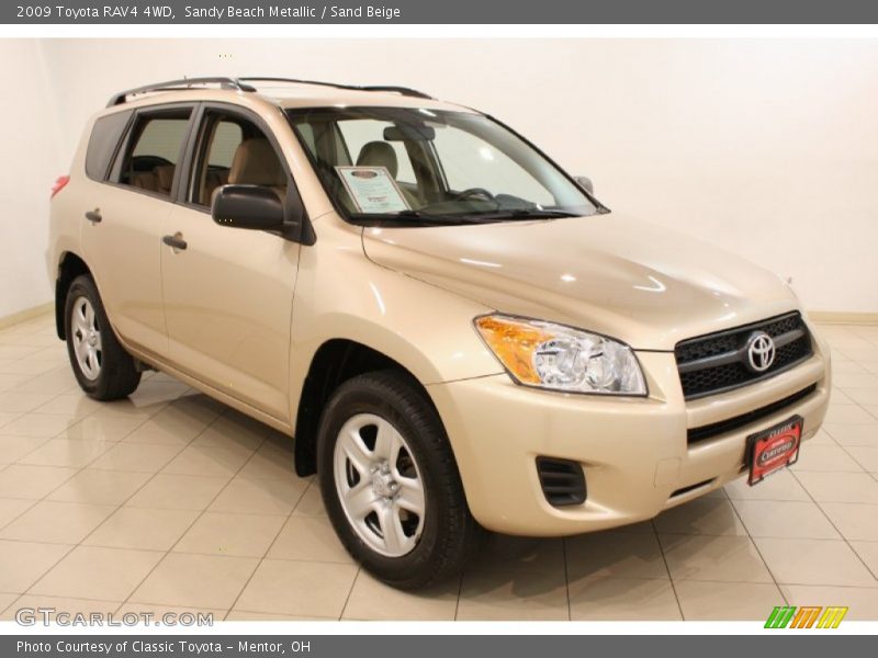 Sandy Beach Metallic / Sand Beige 2009 Toyota RAV4 4WD
