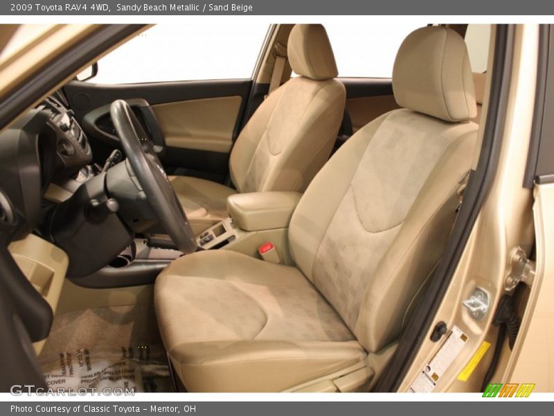 Sandy Beach Metallic / Sand Beige 2009 Toyota RAV4 4WD