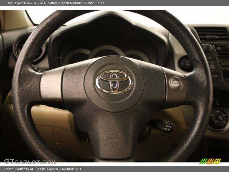 Sandy Beach Metallic / Sand Beige 2009 Toyota RAV4 4WD