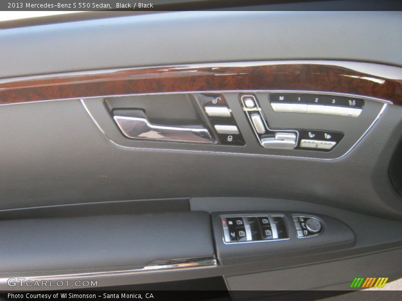 Black / Black 2013 Mercedes-Benz S 550 Sedan