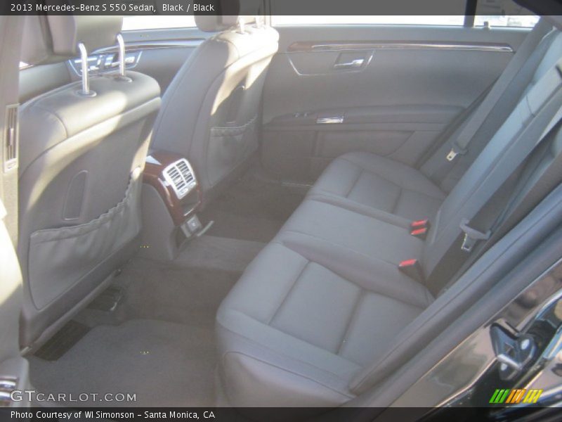 Black / Black 2013 Mercedes-Benz S 550 Sedan