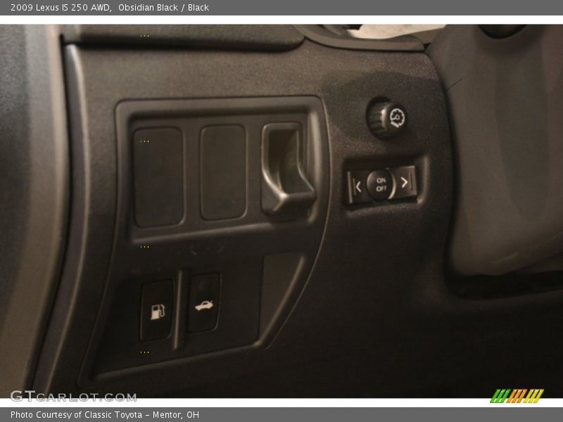 Obsidian Black / Black 2009 Lexus IS 250 AWD