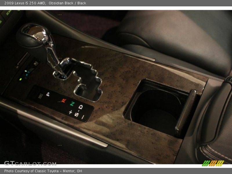 Obsidian Black / Black 2009 Lexus IS 250 AWD