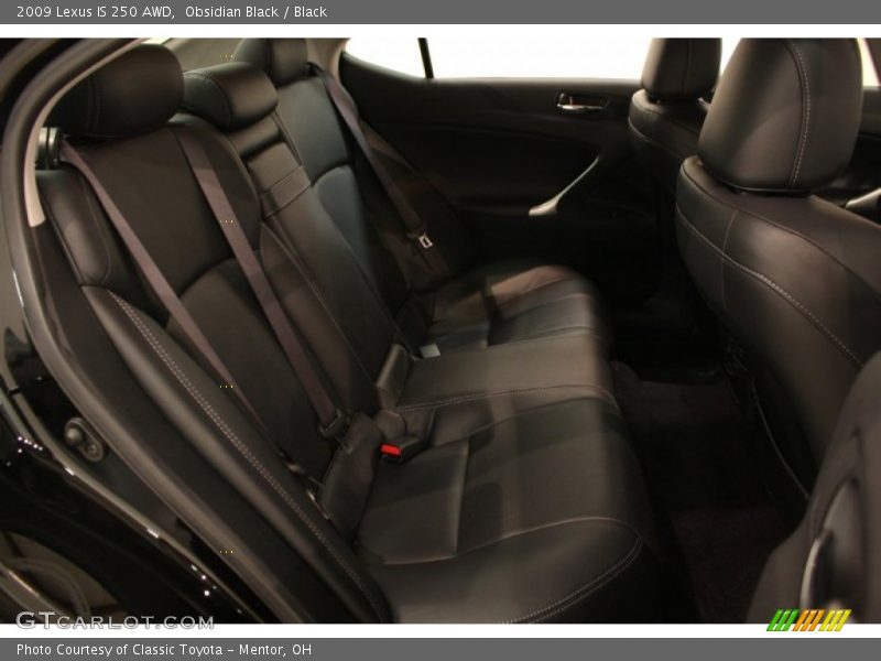 Obsidian Black / Black 2009 Lexus IS 250 AWD
