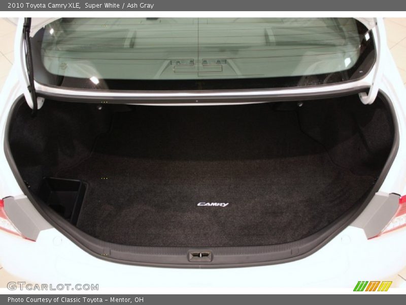 Super White / Ash Gray 2010 Toyota Camry XLE