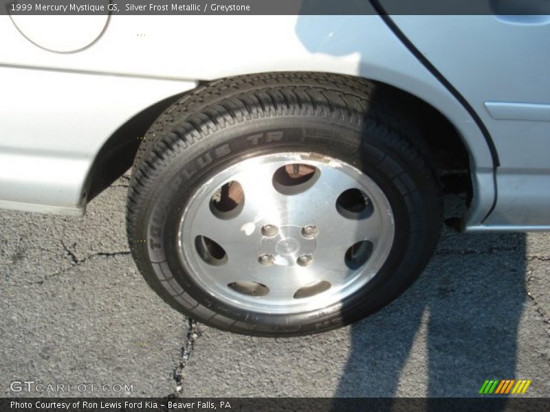 Silver Frost Metallic / Greystone 1999 Mercury Mystique GS