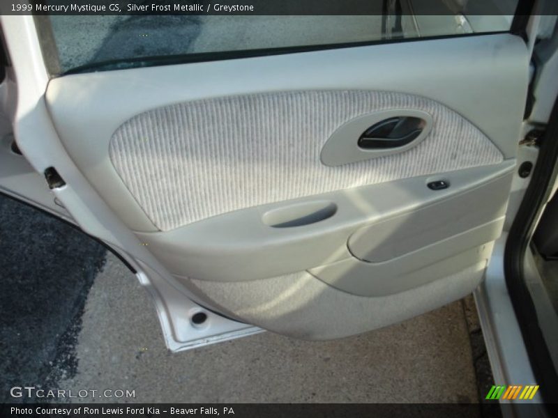 Silver Frost Metallic / Greystone 1999 Mercury Mystique GS