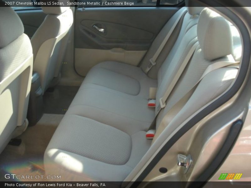 Sandstone Metallic / Cashmere Beige 2007 Chevrolet Malibu LS Sedan