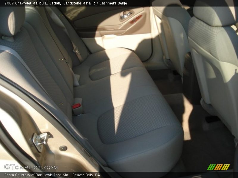 Sandstone Metallic / Cashmere Beige 2007 Chevrolet Malibu LS Sedan