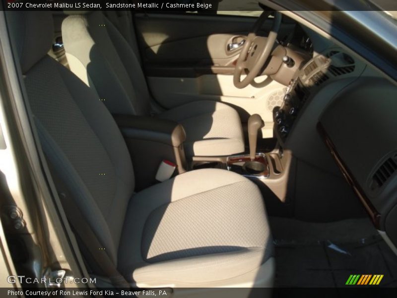 Sandstone Metallic / Cashmere Beige 2007 Chevrolet Malibu LS Sedan