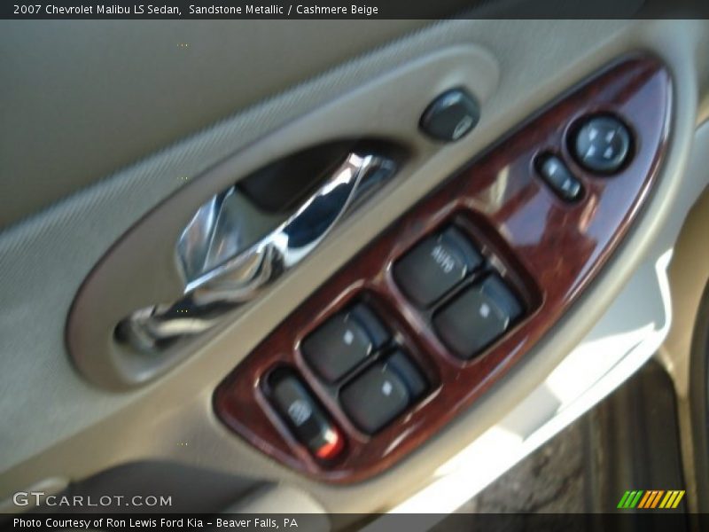 Sandstone Metallic / Cashmere Beige 2007 Chevrolet Malibu LS Sedan