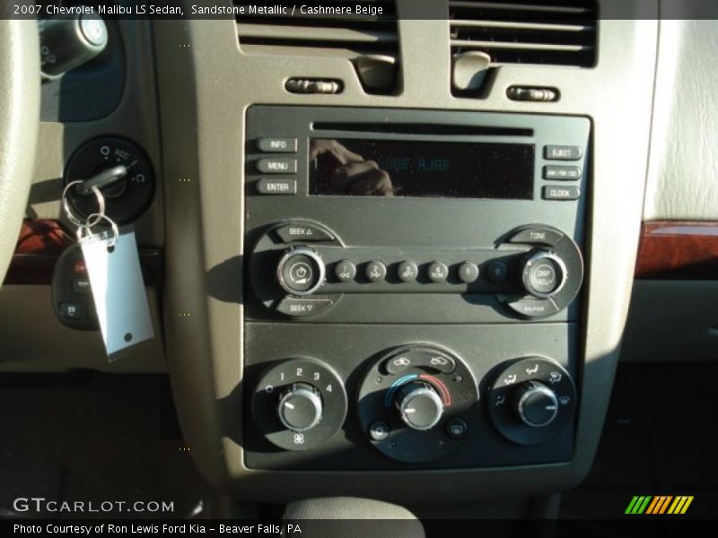 Sandstone Metallic / Cashmere Beige 2007 Chevrolet Malibu LS Sedan