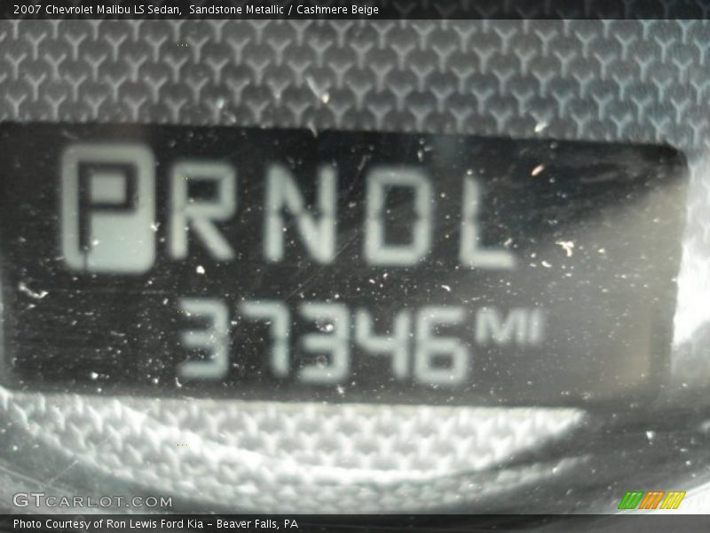 Sandstone Metallic / Cashmere Beige 2007 Chevrolet Malibu LS Sedan