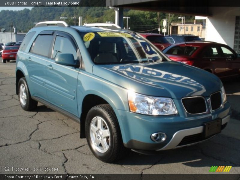 Teal Metallic / Sand 2008 Pontiac Torrent