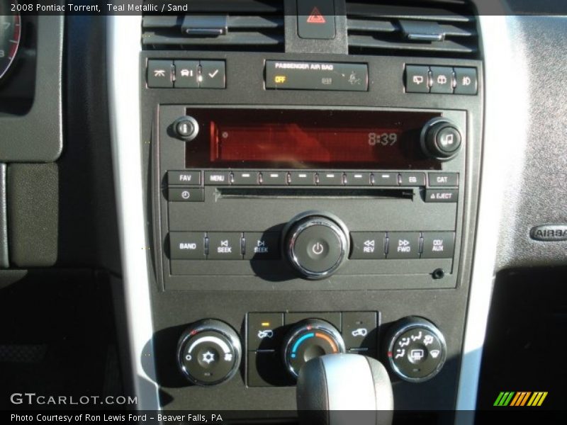 Teal Metallic / Sand 2008 Pontiac Torrent