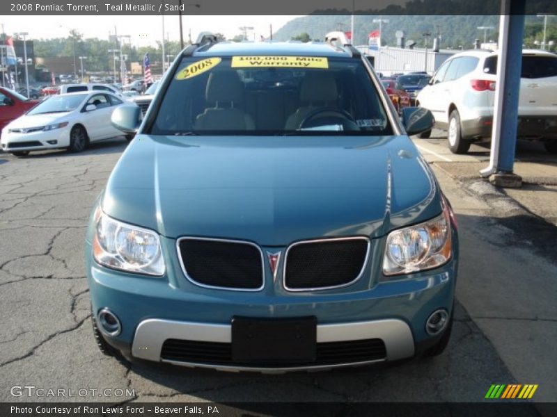 Teal Metallic / Sand 2008 Pontiac Torrent
