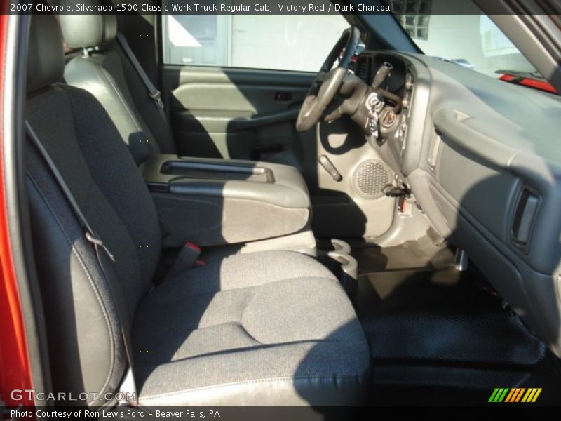 Victory Red / Dark Charcoal 2007 Chevrolet Silverado 1500 Classic Work Truck Regular Cab