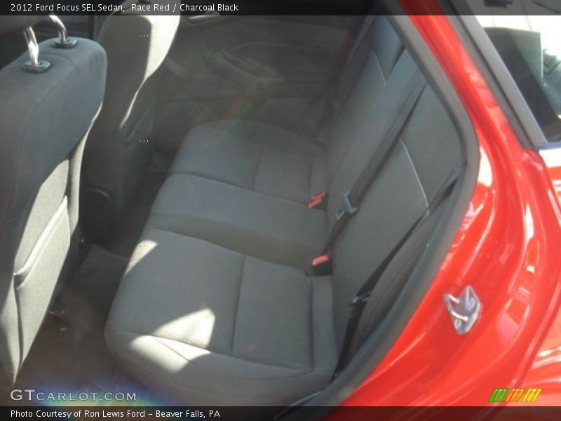 Race Red / Charcoal Black 2012 Ford Focus SEL Sedan