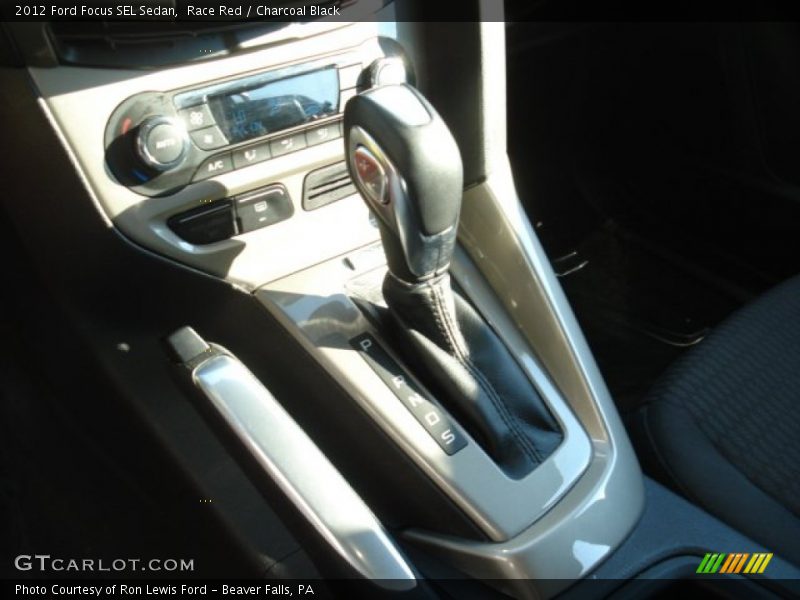 Race Red / Charcoal Black 2012 Ford Focus SEL Sedan