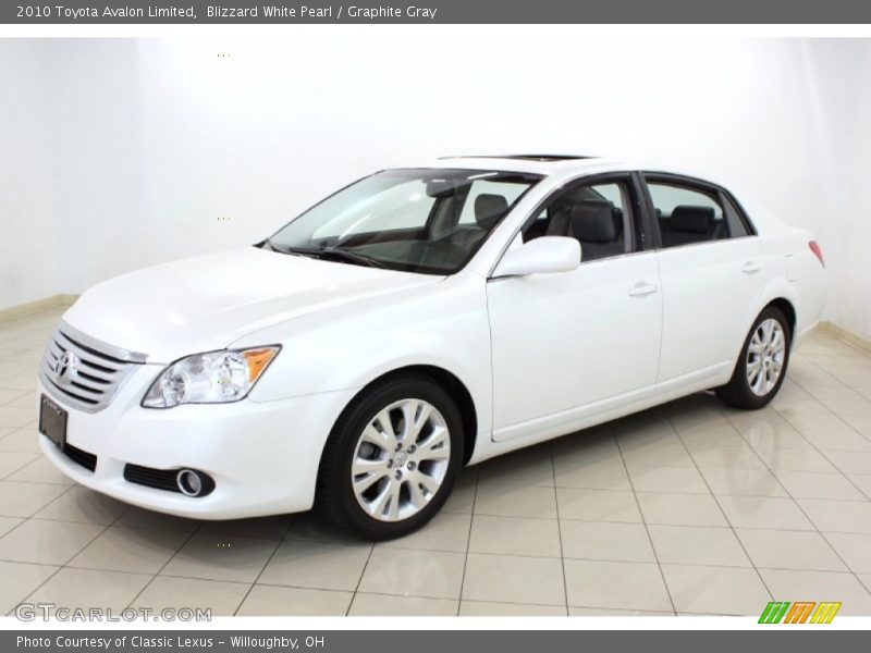 Blizzard White Pearl / Graphite Gray 2010 Toyota Avalon Limited