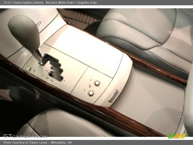Blizzard White Pearl / Graphite Gray 2010 Toyota Avalon Limited