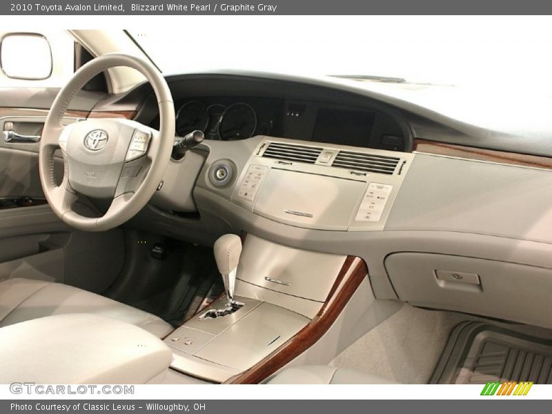 Blizzard White Pearl / Graphite Gray 2010 Toyota Avalon Limited
