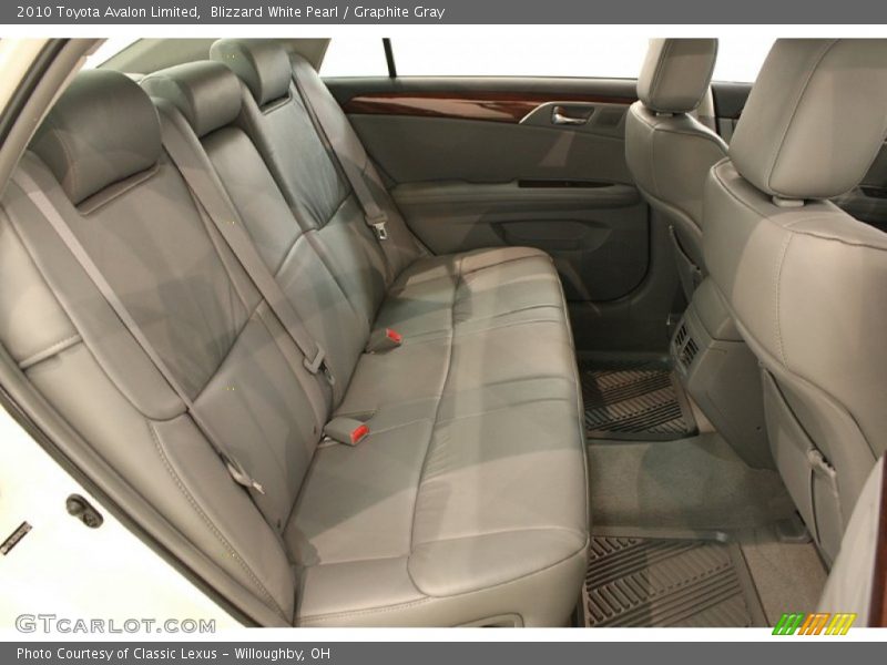 Blizzard White Pearl / Graphite Gray 2010 Toyota Avalon Limited