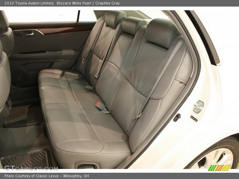 Blizzard White Pearl / Graphite Gray 2010 Toyota Avalon Limited