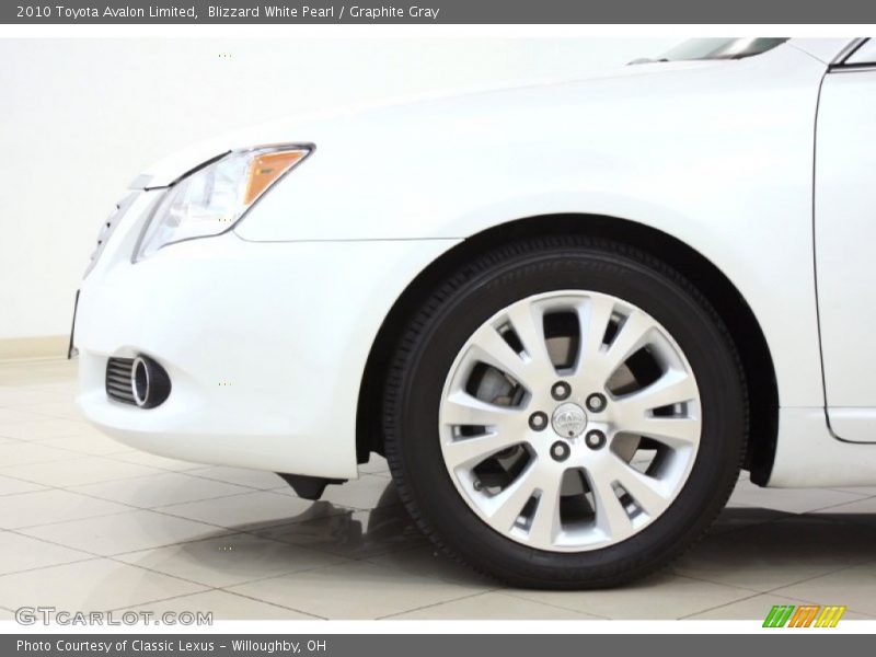 Blizzard White Pearl / Graphite Gray 2010 Toyota Avalon Limited