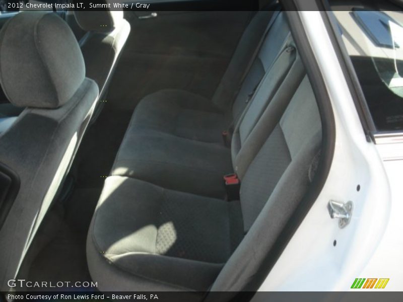 Summit White / Gray 2012 Chevrolet Impala LT