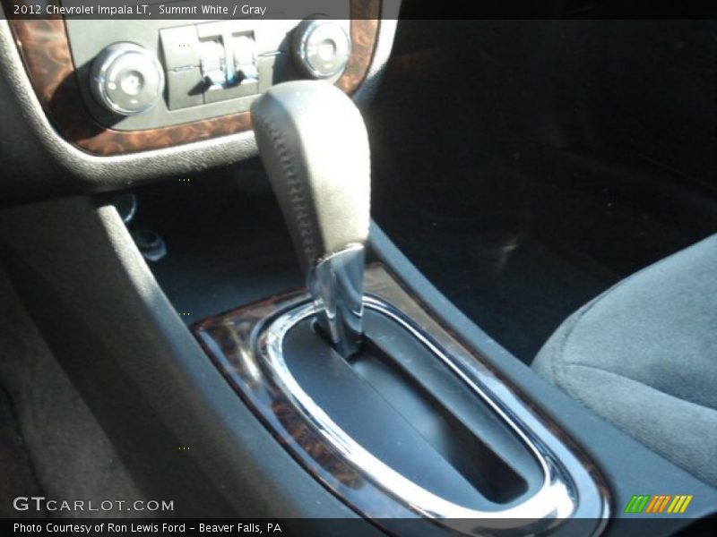 Summit White / Gray 2012 Chevrolet Impala LT