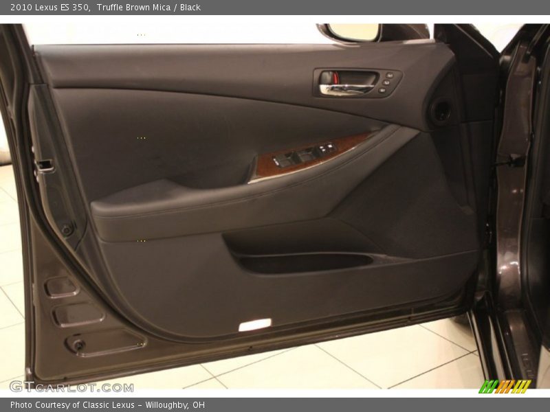 Truffle Brown Mica / Black 2010 Lexus ES 350