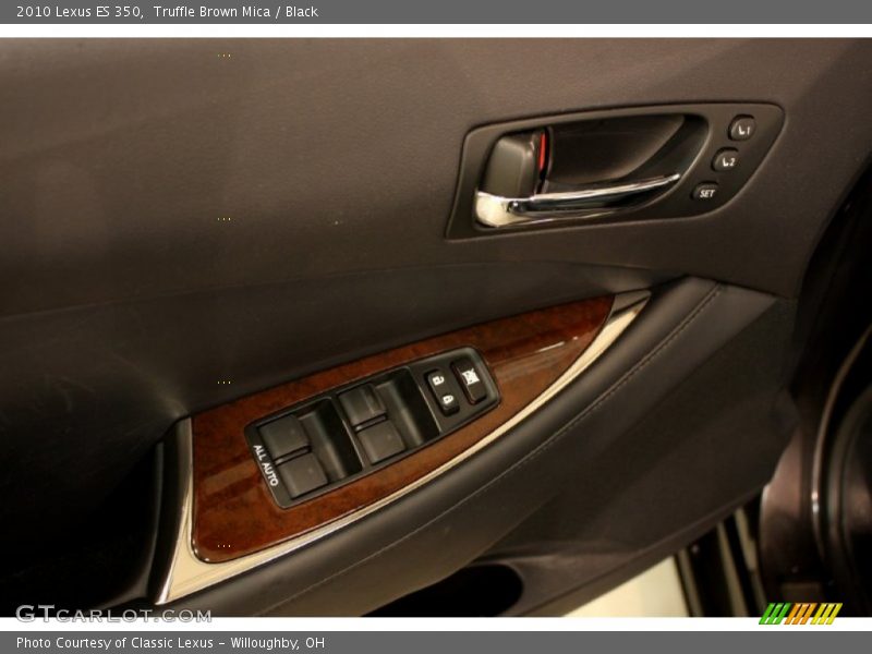 Truffle Brown Mica / Black 2010 Lexus ES 350
