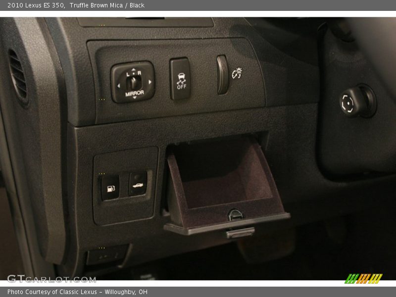 Truffle Brown Mica / Black 2010 Lexus ES 350