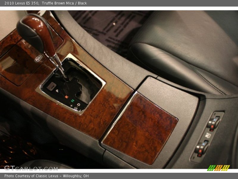 Truffle Brown Mica / Black 2010 Lexus ES 350