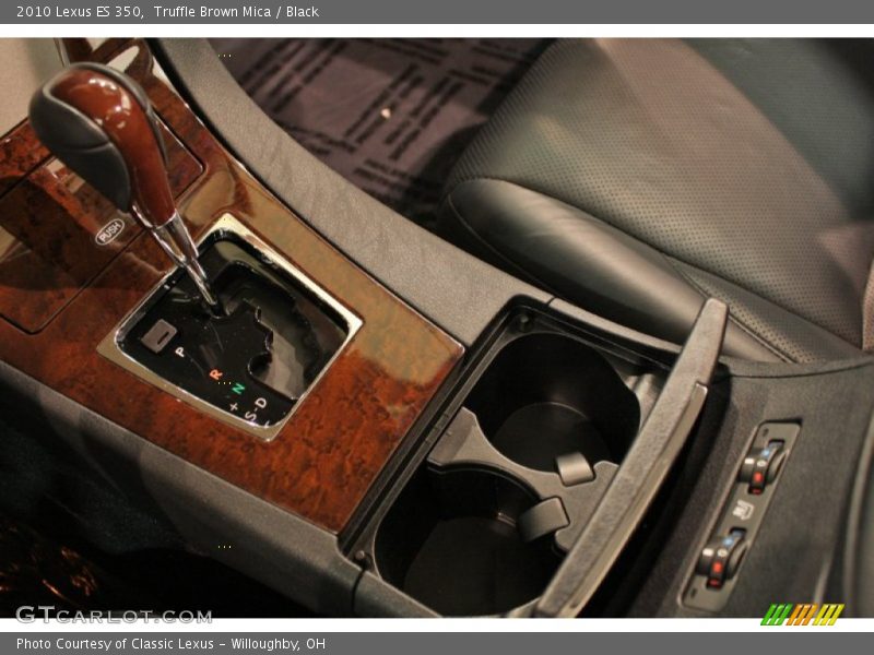 Truffle Brown Mica / Black 2010 Lexus ES 350