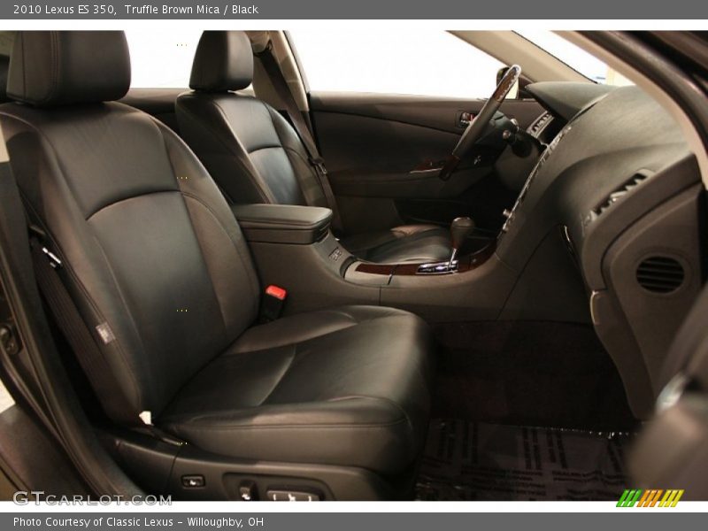 Truffle Brown Mica / Black 2010 Lexus ES 350