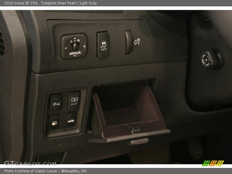 Tungsten Silver Pearl / Light Gray 2010 Lexus ES 350