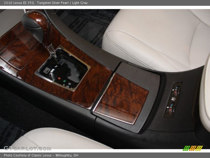 Tungsten Silver Pearl / Light Gray 2010 Lexus ES 350