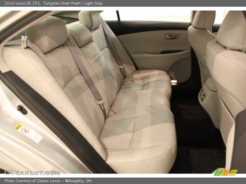 Tungsten Silver Pearl / Light Gray 2010 Lexus ES 350