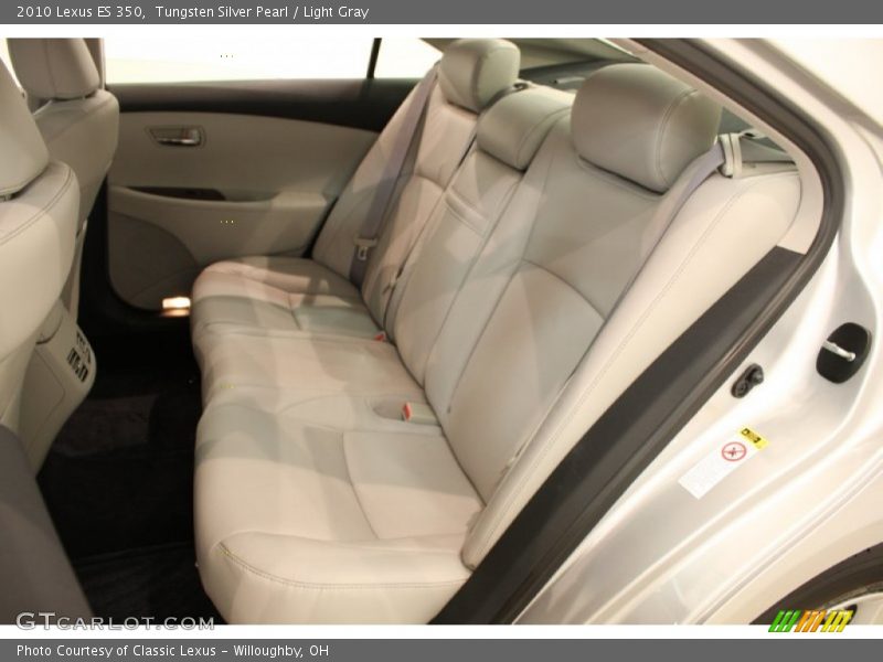 Tungsten Silver Pearl / Light Gray 2010 Lexus ES 350