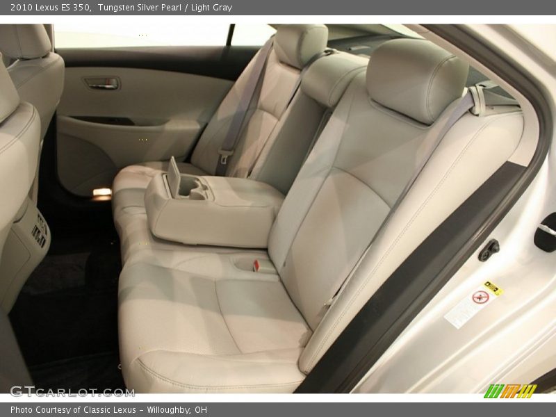 Tungsten Silver Pearl / Light Gray 2010 Lexus ES 350