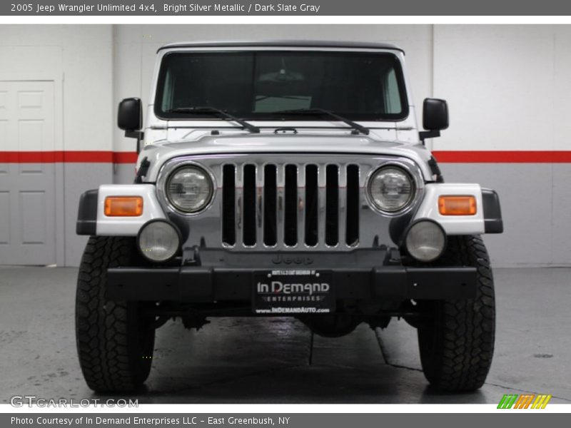 Bright Silver Metallic / Dark Slate Gray 2005 Jeep Wrangler Unlimited 4x4