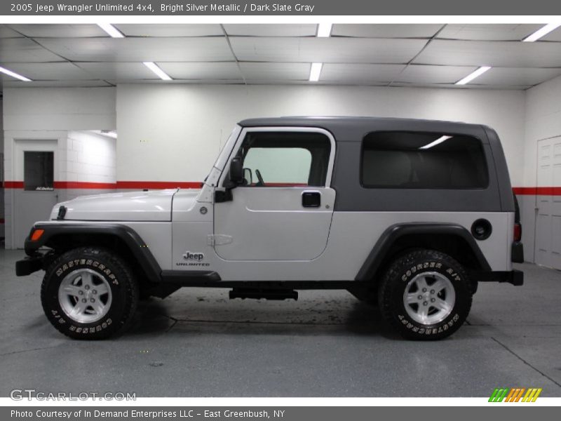 Bright Silver Metallic / Dark Slate Gray 2005 Jeep Wrangler Unlimited 4x4