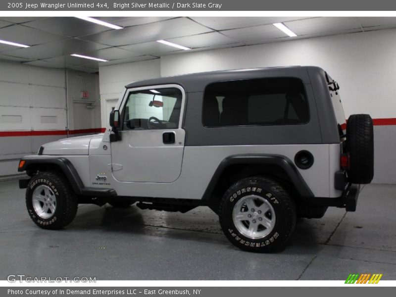 Bright Silver Metallic / Dark Slate Gray 2005 Jeep Wrangler Unlimited 4x4